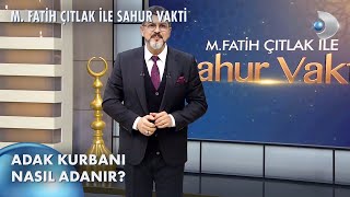 Yalnız Kaldığımızda Korkmamak İçin Ne Yapmalıyız  M Fatih Çıtlak ile Sahur Vakti [upl. by Yrogerg]