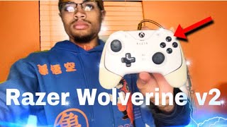 Razer Wolverine V2 Xbox One Controller Review  it’s 🔥” [upl. by Erdnassac]