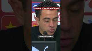 XAVI dice ser antes CULÉ que ENTRENADOR quotEstoy CABREADÍSIMOquot  GIRONA vs BARCELONA [upl. by Souvaine]