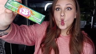 Bubblicious Watermelon Bubble Gum ChewingBlowing Bubbles LofiASMR [upl. by Hugibert]