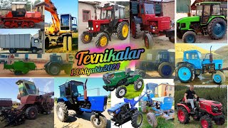 Traktorlar 1Oktyabir2024 Mtz Ttz T28 T40 Claas51 Mini Tractor ZUBRA UzOtayoʻl Ekskavatir BT150 [upl. by Ivey]