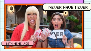 IM BACK Never Have I Ever with Meme Vice  Andrea B [upl. by Luann]