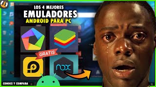 TOP 3 EMULADORES de Android PARA PC  PC FRACOMEDIANO E POTENTE  ATUALIZADO 2024 [upl. by Yesdnik]