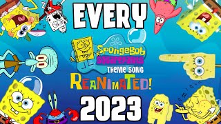 EVERY SPONGEBOB THEME SONG REMAKE 2023 [upl. by Norene]