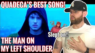 Industry Ghostwriter Reacts to Quadeca  The Man on my Left Shoulder THIS IS A MUST SEE [upl. by Hammer]