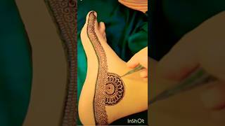 Foot mehndi design  heena lag mehndi design  payero ki mehndi  mehndi footmehandi easy henna [upl. by Ahsaekal]