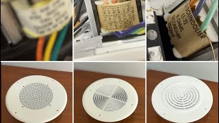 7 Rare Vintage Ceiling Speakers Review CristianOrtiztechmaster926 [upl. by Acinoda521]