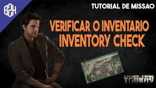 Verificar o Inventário  Inventory Check  Ragman Task Guide  Escape From Tarkov [upl. by Nomrah]