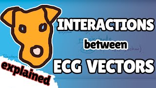 ECG Part 5 Vectors Magnitude Vectors Addition Interactions with electrodes [upl. by Aramahs69]