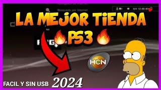 TUTORIAL DESCARGAR TIENDAS PS3 HEN 50 2024  SIN USB  FACIL Y RAPIDO  TODAS LAS PS3 [upl. by Cavallaro167]