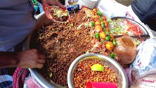 Spicy Hot Naga Chickpea  গরম ঝাল নাগা ছোলা   Bangladeshi Street Food [upl. by Leunamme]