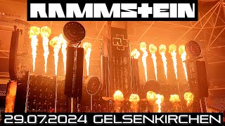 Rammstein 29072024 Gelsenkirchen  Veltins Arena [upl. by Erapsag]