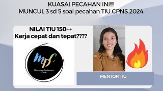 OPERASI PECAHAN 28 Oktober 2024TRIK Jitu Lolos 150TIU CPNS [upl. by Nered456]