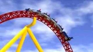 top thrill dragster promo 2003 [upl. by Asirral]