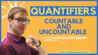 Quantifiers  Countable and Uncountable Nouns [upl. by Fleurette]