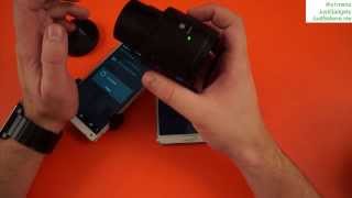 Смартограф Sony DSCQX100 распаковка первые впечатления [upl. by Kreindler]