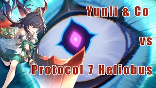 Divergent Universe Protocol 7  Yunli VS Heliobus [upl. by Assirec44]