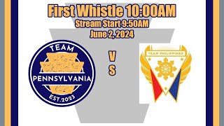 Team Pennsylvania Roller Derby Vs Team Philippines  June 2 2024 [upl. by Helman]