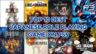 Top 10 Best JRPG On PS5  2024 [upl. by Ogir]