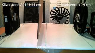 Ultra Sleek Vortex 140mm vs Silverstone AP141 140mm Conseil Config [upl. by Leribag282]