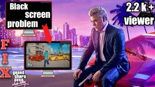 How To Fix Gta Vice City Black Screen problem in Windows 1110 [upl. by Adnohsirk]