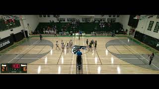 West Burlington High School vs Mediapolis High School Varsity Volleyball [upl. by Inga]