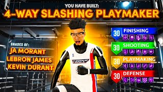 NEW quot4WAY SLASHING PLAYMAKERquot IS THE BEST BUILD IN NBA 2K22 BEST BUILD FOR SEASON 7 NBA 2K22 [upl. by Brigitte]