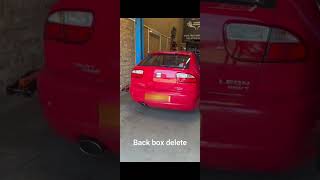 Back box delete 18t AUQ Mk1 leon [upl. by Adnohsar]