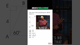 Overthinking Easy Questions on the ACT MATH Area Problem [upl. by Notlew]