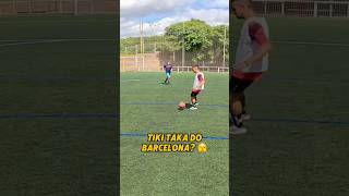 TIKI TAKA DO BARCELONA 🤯 [upl. by Fari]