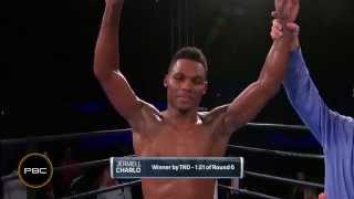 Charlo vs Alcine HIGHLIGHTS Oct 31 2015  PBC on NBCSN [upl. by Elletsirk]