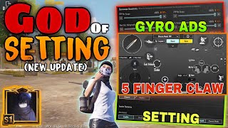 New Conqueror🔥Best Sensitivity  Control CODE 5 Finger FASTEST PLAYER  Daxua PUBG MOBILE [upl. by Leonard694]