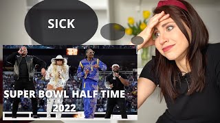 Stage Performance coach reacts to Super Bowl Half time 2022 [upl. by Fausta]