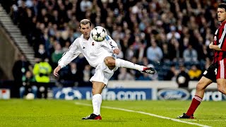 Zinedine Zidane • Volley amp Goal vs Bayer Leverkusen 2002 [upl. by Kaslik623]