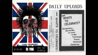 WHATS TO CELEBRATE 1988 compilation tape  UK Punk Demos [upl. by Elleuqram]