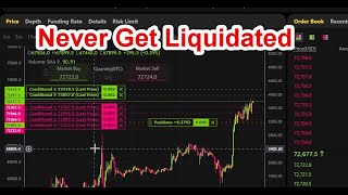 How to Trade High Leverage and Never Get Liquidated Crypto BTC Bitcoin Apex Exchange DEX [upl. by Marb]