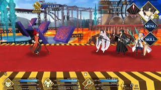 FGO NA  Hijikata Toshizo 3T vs Li Shuwen Exhibition Quest  Chaldea Tam Lin Cup [upl. by Yehus809]