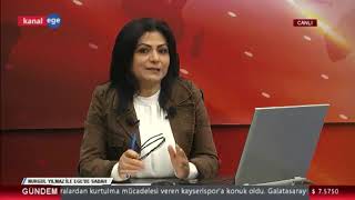 NURGÜL YILMAZ İLE EGEDE SABAH KANAL EGE 15032021 [upl. by Nnayrrehs]