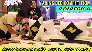 MAKING BED COMPETITION 2022 [upl. by Onirotciv]