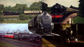 The Best of British Steam Trains 2017 [upl. by Angelo]