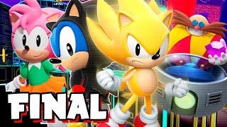 AHORA SONIC ES NEGRO Y A AMY LE GUSTA  SONIC SUPERSTARS COOPERATIVO  FINAL  Sergindsegasonic [upl. by Millham]