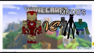 Minecrafttemir odam vs mutats [upl. by Nichol]