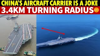 China’s Fujian Aircraft Carrier’s Three Myths Shattered 34km Turning Radius—7X Reagan’s [upl. by Sherr]