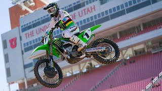 2021 Salt Lake City One Supercross  PreRace News Break [upl. by Enilkcaj204]