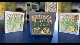 Cricut Kids Project SVG  Hello Summer Fun amp Easy [upl. by Gnihc]