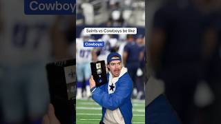 Saints vs Cowboys be like😂🏈 [upl. by Aniez]