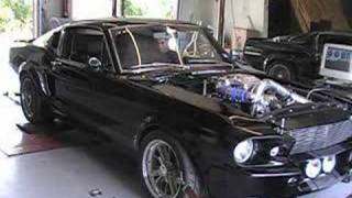 1967 Shelby GT500E Eleanor Super Snake Dyno Run [upl. by Guttery]