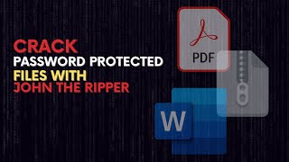 Crack Password Protected Files with John The Ripper  Ethical File Decryption [upl. by Neuberger]