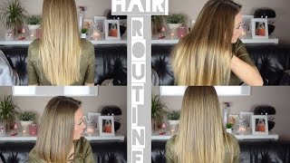 Haarroutine für gesunde glänzende Haare [upl. by Flanigan374]