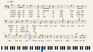 How Great Our Joy SATB  Bass [upl. by Ynagoham]